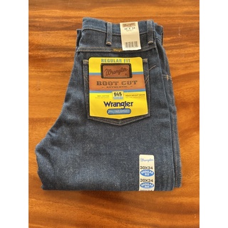 Wrangler BootCut ขาม้า 30x34” ผ้าดิบ made in USA