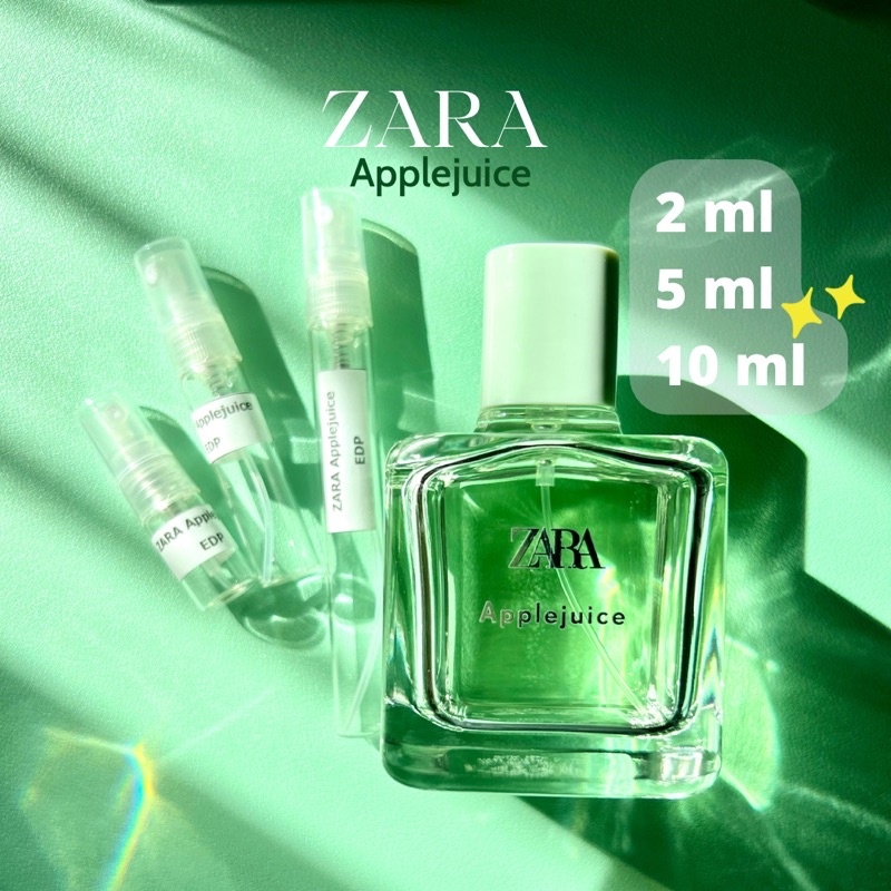 ZARA Applejuice EDP 2ml, 5 ml, 10 ml Shopee Thailand