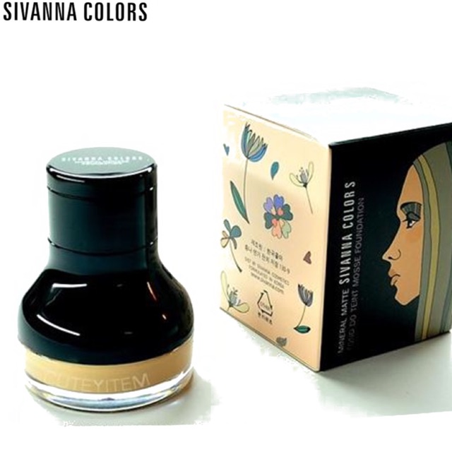 Sivanna Colors Mineral Matte FOND DO MOUSSE FOUNDATION HF-804 17g.