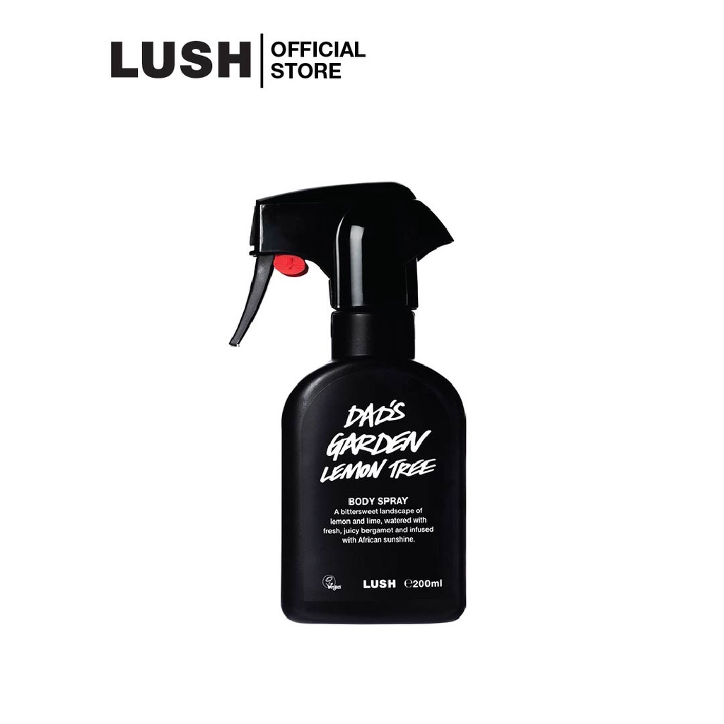 LUSH DAD'S GARDEN LEMON TREE BODY SPRAY 200ml สเปรย์น้ําหอม สเปรย์ฉีดร่างกาย สเปรย์อเนกประสงค์
