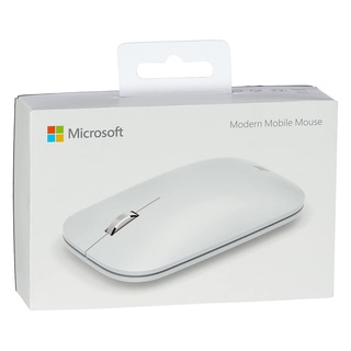 Microsoft Modern Mobile Mouse ( Glacier ) - Ambidextrous, BlueTrack, Bluetooth