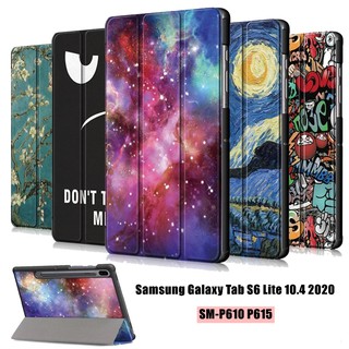 Samsung Galaxy Tab S6 Lite 10.4 2020 SM-P610 P615 TPU นิ่ม ซิลิโคน สมาร์ท แท็บเล็ต เคส