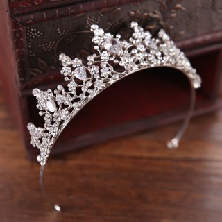 X-Hเจ้าสาว Elegant Zircon Crown พราว Rhinestone หญิงมงกุฎงดงามเครื่องประดับผมสำหรับผู้หญิง