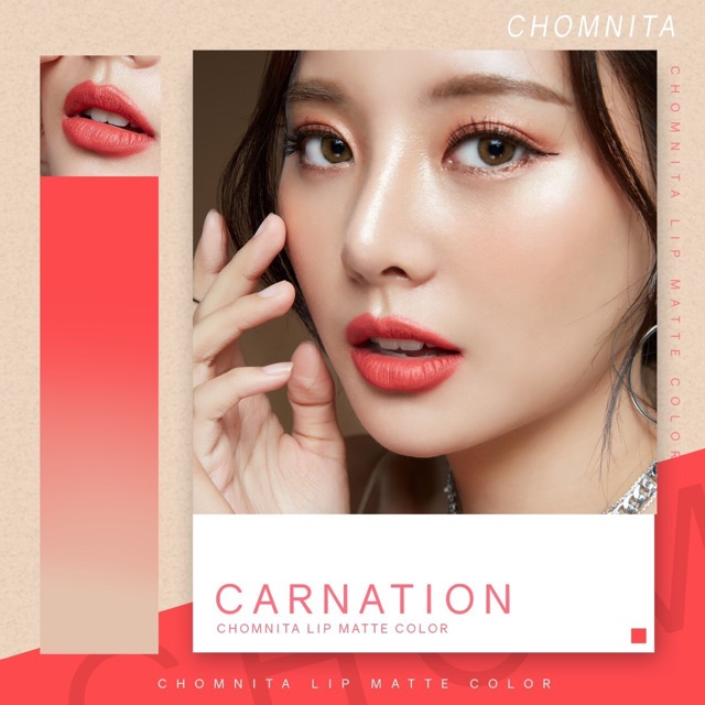 Chomnita mate lip color  #canation