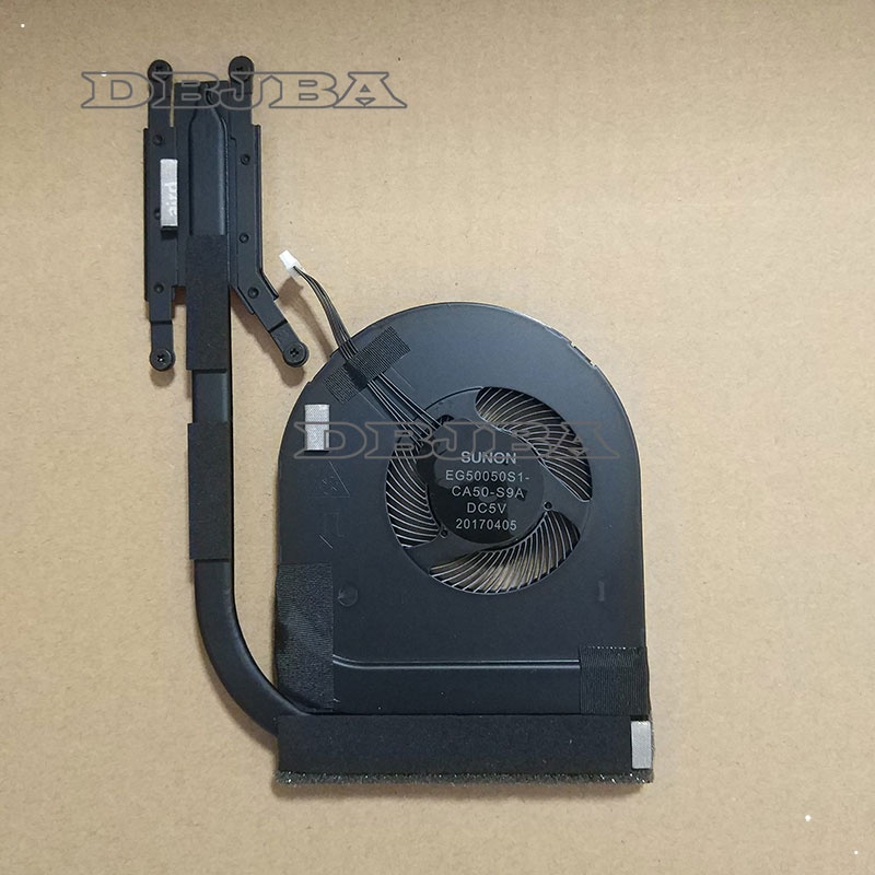 พัดลมระบายความร้อน CPU ใหม่ฮีทซิงค์สําหรับ Lenovo Thinkpad E570 E570C PN 01HW785 EG50050S1-CA50-S9A 