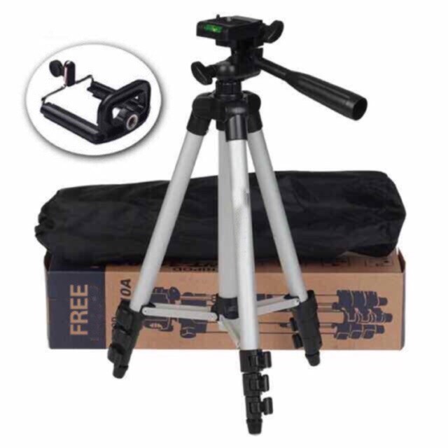 3110 cellphone tripod camera long tripod free phone holder