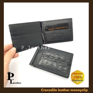 P.Leather💎พร้อมส่ง🚚กระเป๋าสตางค์ moneyclip หนังแท้ กระดูกหาง กระเป๋าหนัง กระเป๋าตังค์  กระเป๋าเงิน