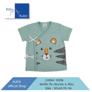 Auka เสื้อป้ายแขนสั้นเด็กอ่อน Collection AUKA ROAR