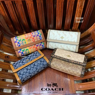 กระเป๋าสไตล์โค้ช สายหนัง+สายสปอร์ต Coach bag style กระเป๋าสะพายไหล่ ฟรีกล่องแบรนด์เกรด : มิลเลอร์ขนาด 9นิ้ว