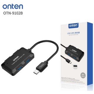 ONTEN OTN9102B Type-C (Black) 4 Port USB HUB v3.0