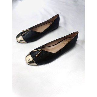 flat shoes ส้นเตี้ย รุ่น April สี Onyx