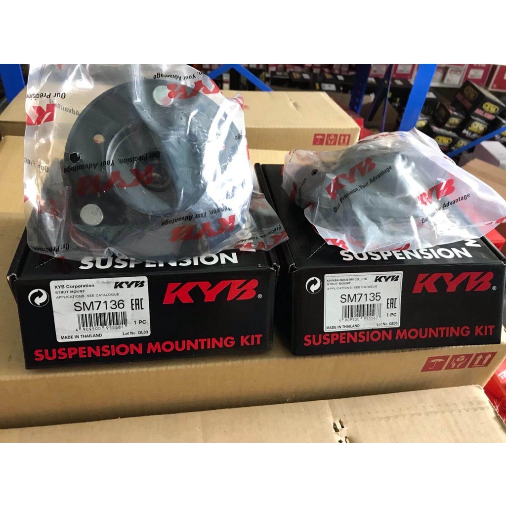 🔥ลดเพิ่ม 25 บาทใส่โค้ด WEE752XS🔥 KYB เบ้าโช้คอัพหน้า Toyota Camry SXV20 ไฟท้ายบรรทัด [1 คู่ ] [แยกซ้