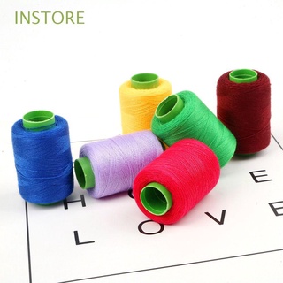 INSTORE Household Sewing Thread DIY Cotton Sewing Supplies Embroidery Colorful High Tenacity Practical Patch Handicraft
