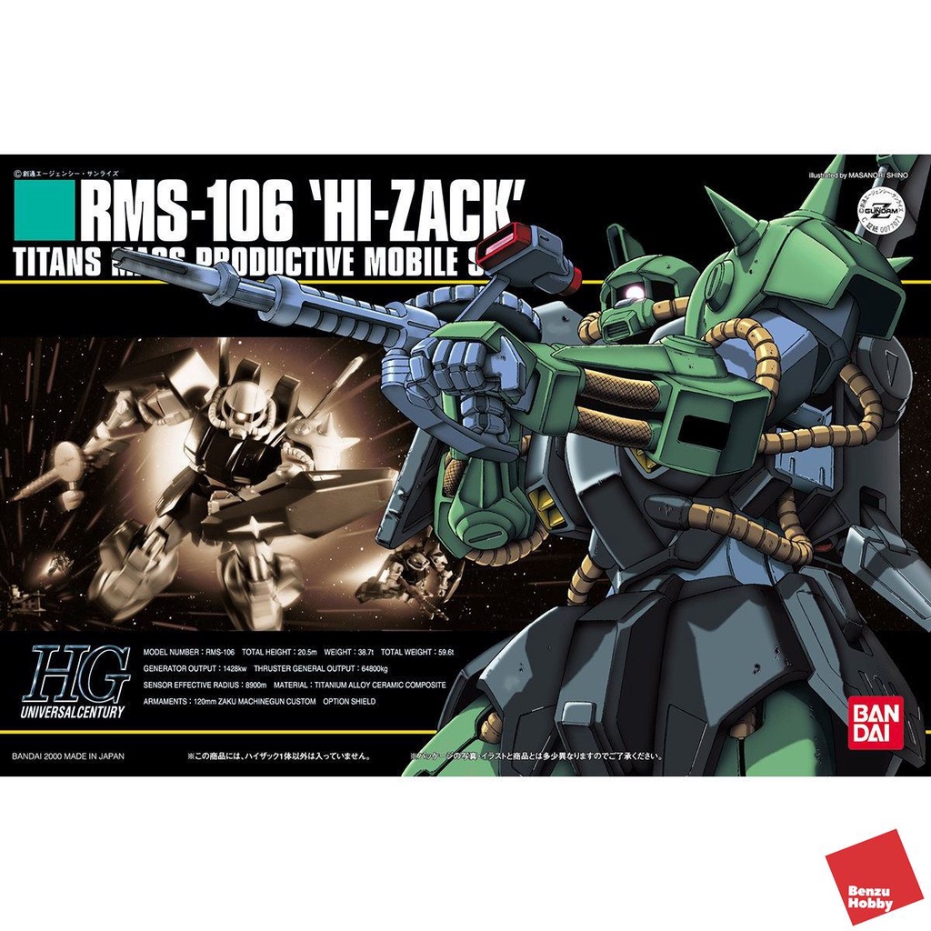 *พร้อมส่ง มีส่งด่วน* HG 1/144 HGUC HI-ZACK