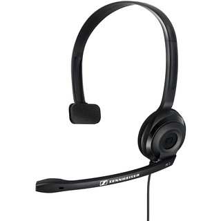 Epos Sennheiser PC 2 Chat หูฟังโมโนพร้อมไมค์ตัดเสียงรบกวน เเจ็คคู่ 3.5mm. สำหรับคอมพิวเตอร์ PC เเละ Softphone