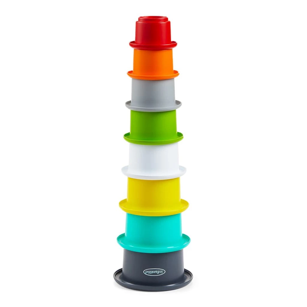 Infantino : STACK'N NEST CUPS - ของเล่นเสริมพัฒนาการ-ถ้วยหลากสี thumbnail 3