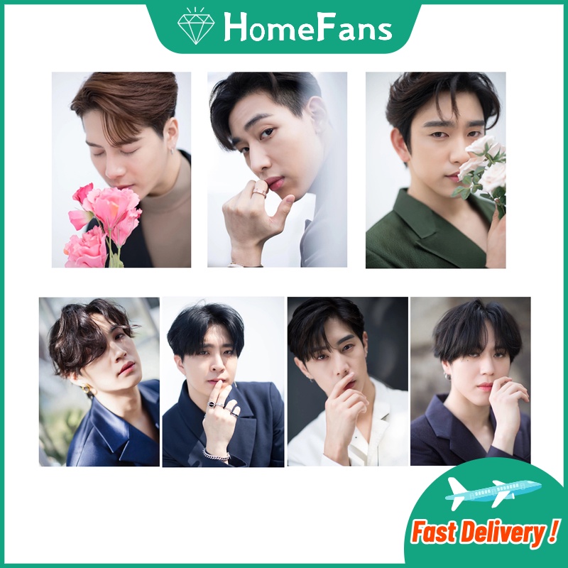 【HF】ภาพวาดปักเพชร ลายสมาชิก Got7 5D สไตล์เกาหลี ขนาด 30x40 ซม. 40x50 ซม. สําหรับตกแต่งผนังบ้าน DIY