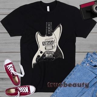 【Hot】เสื้อยืดลําลอง แขนสั้น พิมพ์ลาย Nirvana Guitar คุณภาพสูง สวมใส่สบาย แฟชั่นสําหรับผู้ชาย