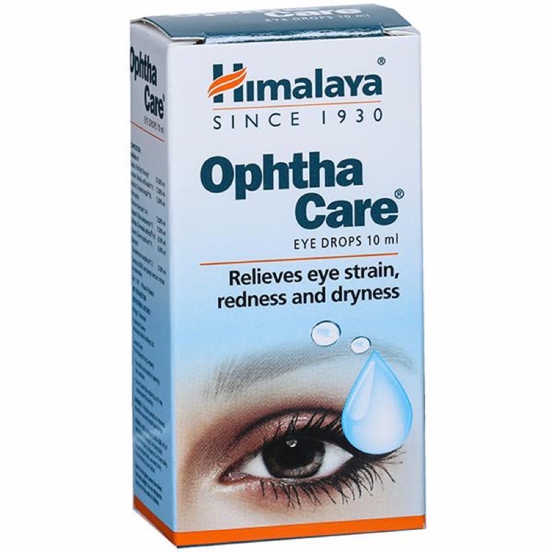 (ซื้อในไลฟ์ 22 บาท)Himalaya Ophtha Care Eye Drops 10 ml.