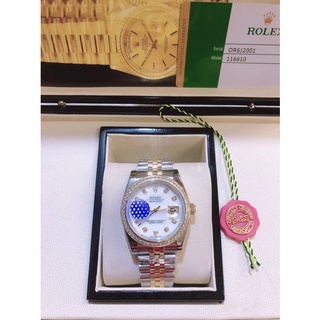 Rolex watch Datejust พร้อมส่งหน้าปัดขาว