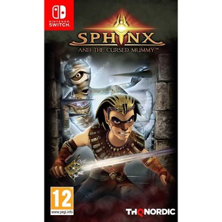 ผ่อนได้ 0% Nintendo Switch : Sphinx and the Cursed Mummy ภาษาอังกฤษ แผ่นใหม่ในซีล เล่นได้กับทุกโซน ตรงปก