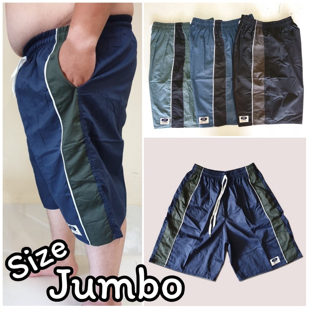 กางเกงขาสั้น JJ รุ่น Jumbo 3XL ขนาดใหญ่สุด กางเกงเจเจ จัมโบ้ กางเกงคนอ้วน Big Zize