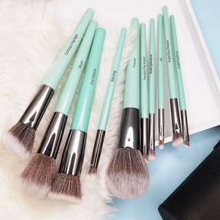 💙 BrushToo Perfect Look In Tube Set 💙 เซ็ตแปรงแต่งหน้า 10 ชิ้น