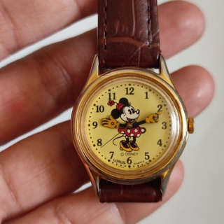 นาฬิกา วินเทจ Mickey Mouse ของแท้มือสองจากญี่ปุ่น Lorus by seiko ระบบถ่าน