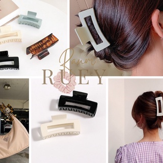 Medium Plastic Hair Clips กิ๊บติดผมสไตล์เกาหลี กิ๊บติดผม