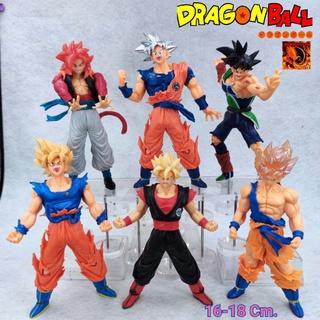 โมเดล ดราก้อนบอล Dragon ball Set -E ชุด Bardock จำนวน 6 ตัว ขนาด 16-18 Cm. งานเกรดดี สีสวย พร้อมส่ง