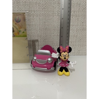 minnie mouse พร้อมรถ ของแท้ สภาพ90%