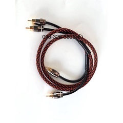 สายถัก RCA สายRCA แบบสายถัก ตีเกลียว สลายสัญญานรบกวน + – ตีเกลียว XLR Tecnology ราคา ถูกที่สุด ดีลบีเคเค แกลเลอรีภาพที่ 2