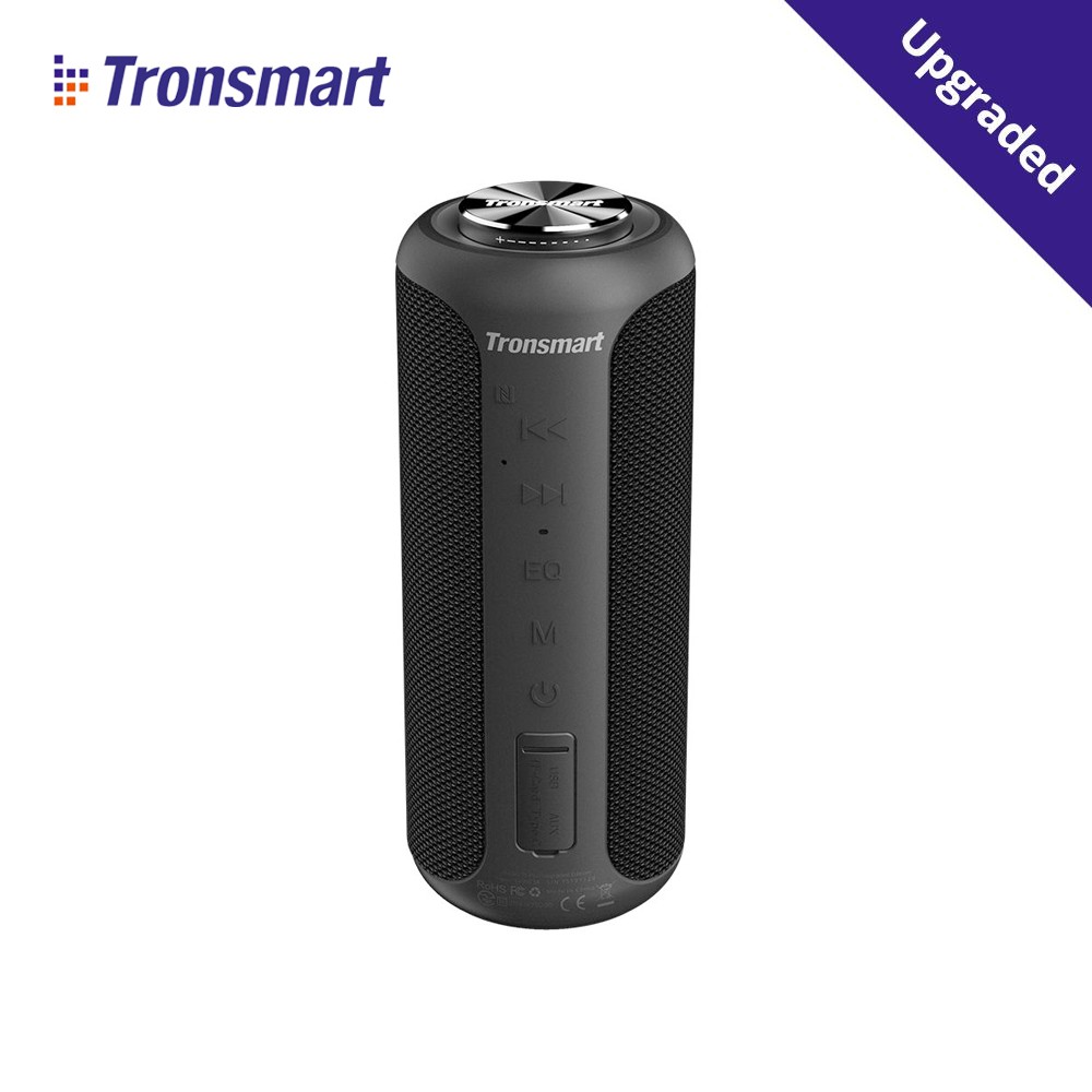 Tronsmart T6 Plus Upgraded Edition SoundPulse™ ลำโพงบลูทูธ กันน้ำ IPX6 สีดำ/แดง