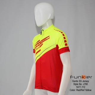 เสื้อจักรยานแขนสั้นผู้ชาย FUNKIER รุ่น J-760