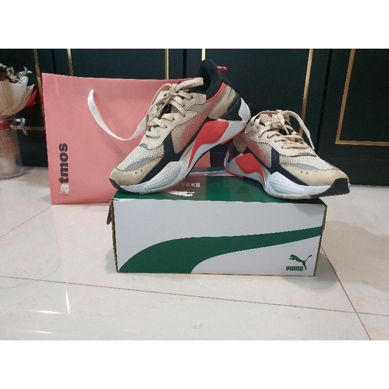 รองเท้า Puma RS-X Bold มือสอง 7UK ซื้อจากร้าน Atmos ที่ชิบูย่า ญี่ปุ่น