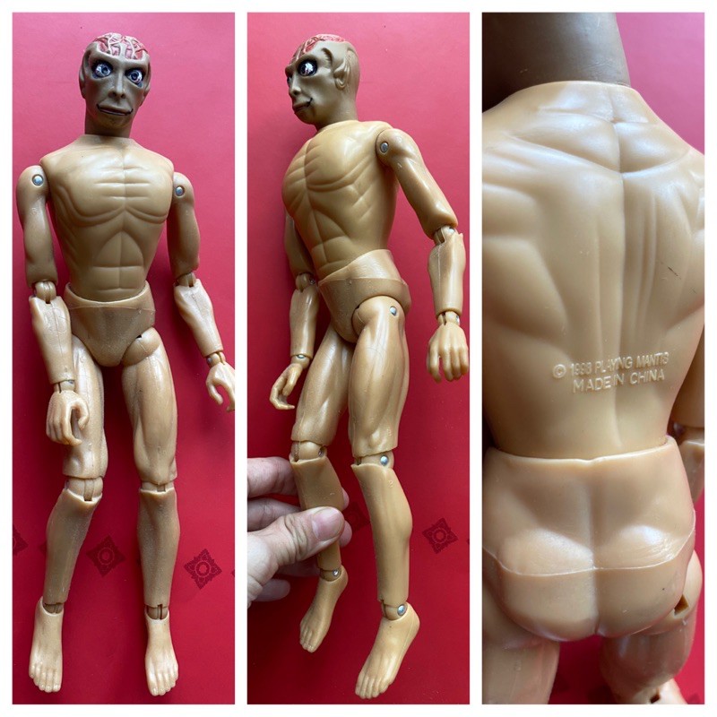 หุ่นโมเดล ขยับข้อต่อ หุ่นโมเดลไม้ drawing figure male ฟิกเกอร์ วาดรูป Muscular Action Nude Body for TTM18 TTM 19