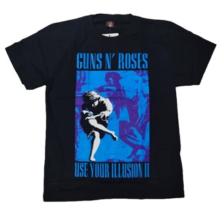 เสื้อวงร็อค Guns N Roses T-shirt Rock เสื้อยืดวงร็อค Guns n roses