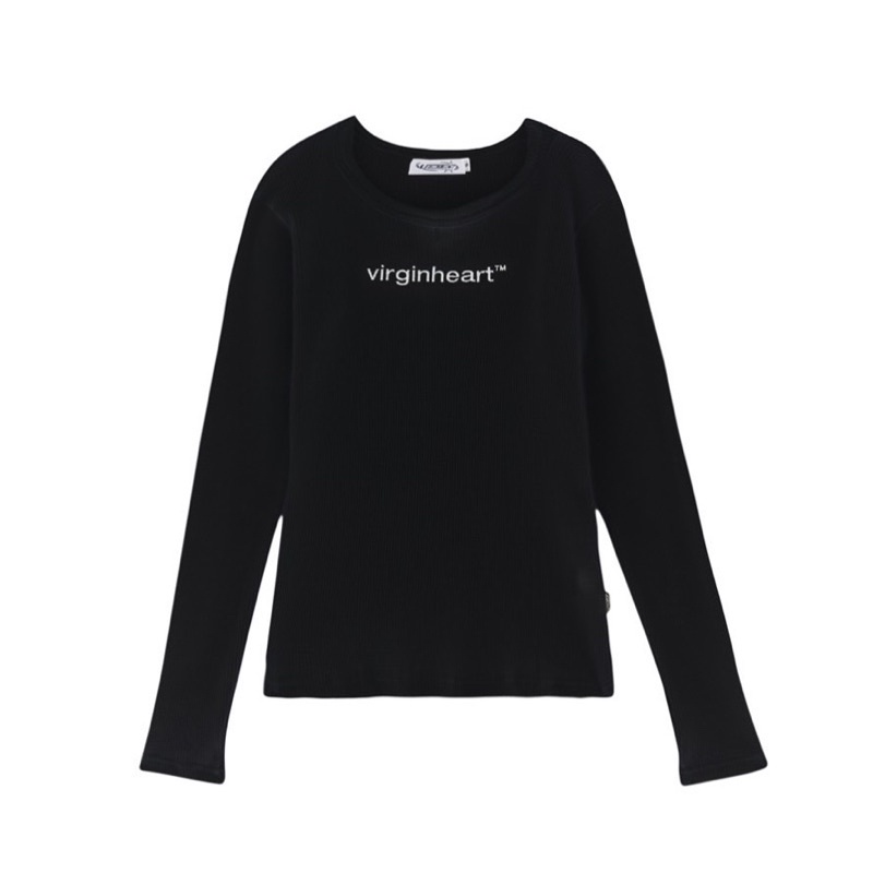 oversize Virginheart trademark long sleeve