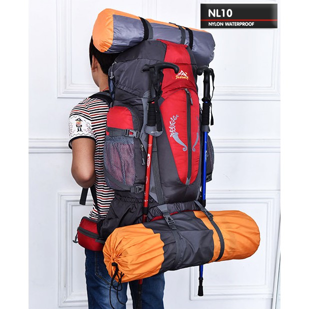 NL10 ขนาด 80+5 L (เสริมโครง) คุ้มค่า รับน้ำหนัก ทนทาน ระบายอากาศดีเยี่ยม เดินป่า ขึ้นเขา กางเต็นท์ รุ่นนี้แนะนำ