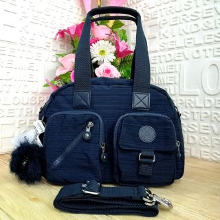 Kipling defea top-handle bag กระเป๋าถือหรือสะพายสีน้ำเงิน