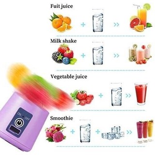 Portable fruit smoothie glass แก้วปั่นผลไม้ไฟฟ้าแบบพกพา