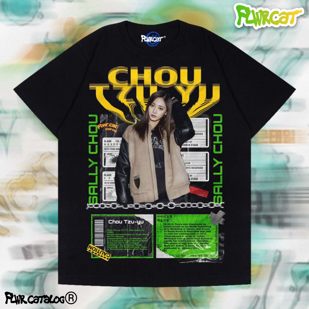 TWICE / CHOU TZUYU TEE / FLWRCAT