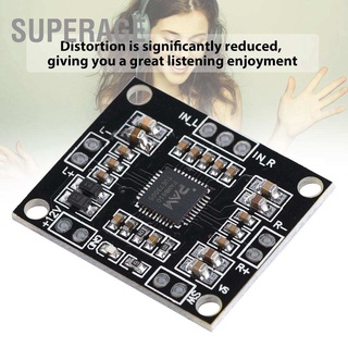 Superage Class D 12V 15W บอร์ดโมดูลขยายเสียงดิจิตอลแอมป์ขยายเสียงสเตอริโอวิดีโอ