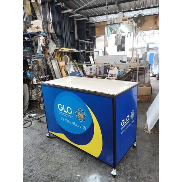 โต๊ะขายหวย โต๊ะขายลอตเตอรี่ พร้อมงานป้าย พับประกอบได้ ขนาด120*60ซม. ราคา ถูกที่สุด ดีลบีเคเค แกลเลอรีภาพที่ 7