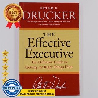 【ขายดี】The Effective Executive หนังสือภาษาอังกฤษ