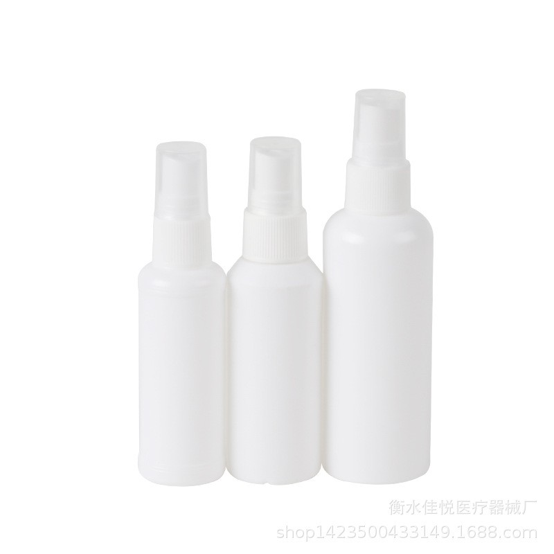 MUSI.HOME【ราคาถูก】ขวดสเปรย์เปล่าแบบพกพา สีขาวทึบ ขวดเปล่า ขวดใส่ของเหลว ขวดแบ่ง PG1