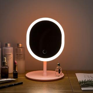 Table Mirrors with LED Lights for Students กระจกโต๊ะพร้อมไฟ LED สำหรับนักเรียน