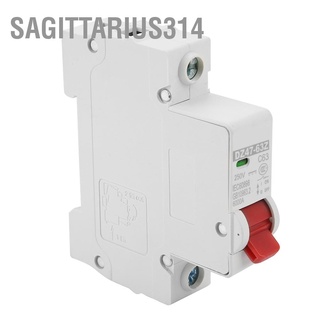 Sagittarius314 Dz47-63Z-1P 63A Dc สวิตช์ป้องกันอากาศรั่ว ขนาดเล็ก