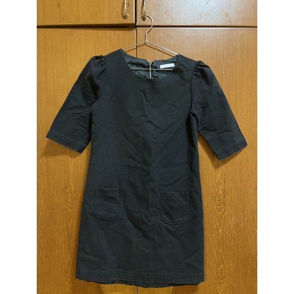 เดรสแบรนด์ Jeune weekend  ตกแต่งกระเป๋า มีซับใน