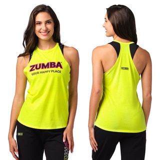 Zumba Wear : Your Happy Place Tank (เสื้อกล้ามออกกำลังกายซุมบ้า)